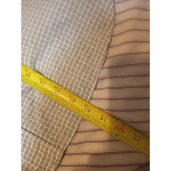 Burberry London Button Up Shirt Long Sleeve Men’s Gray 16.5-36 (L) USA Made - Picture 11 of 11